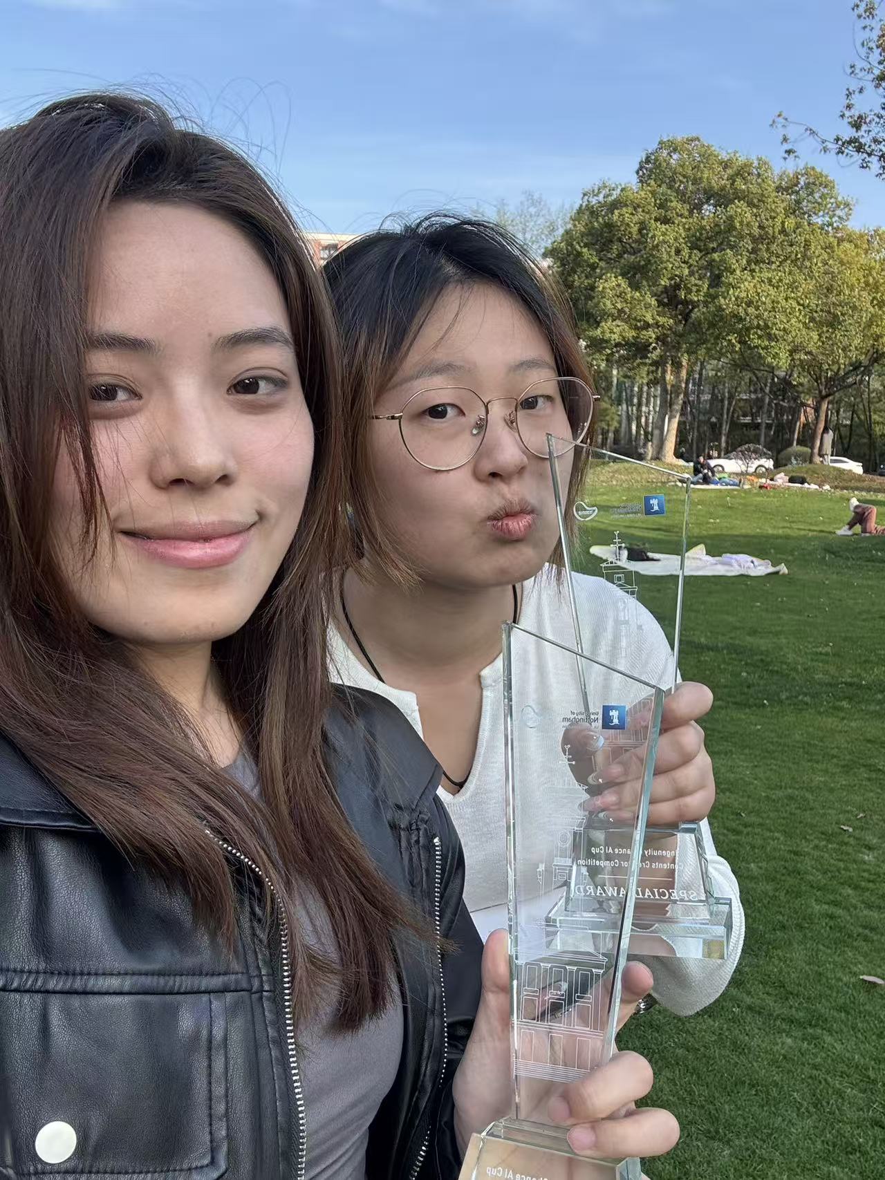 AI video generation competition award selfie